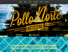 Tablet Screenshot of pollonorte.com